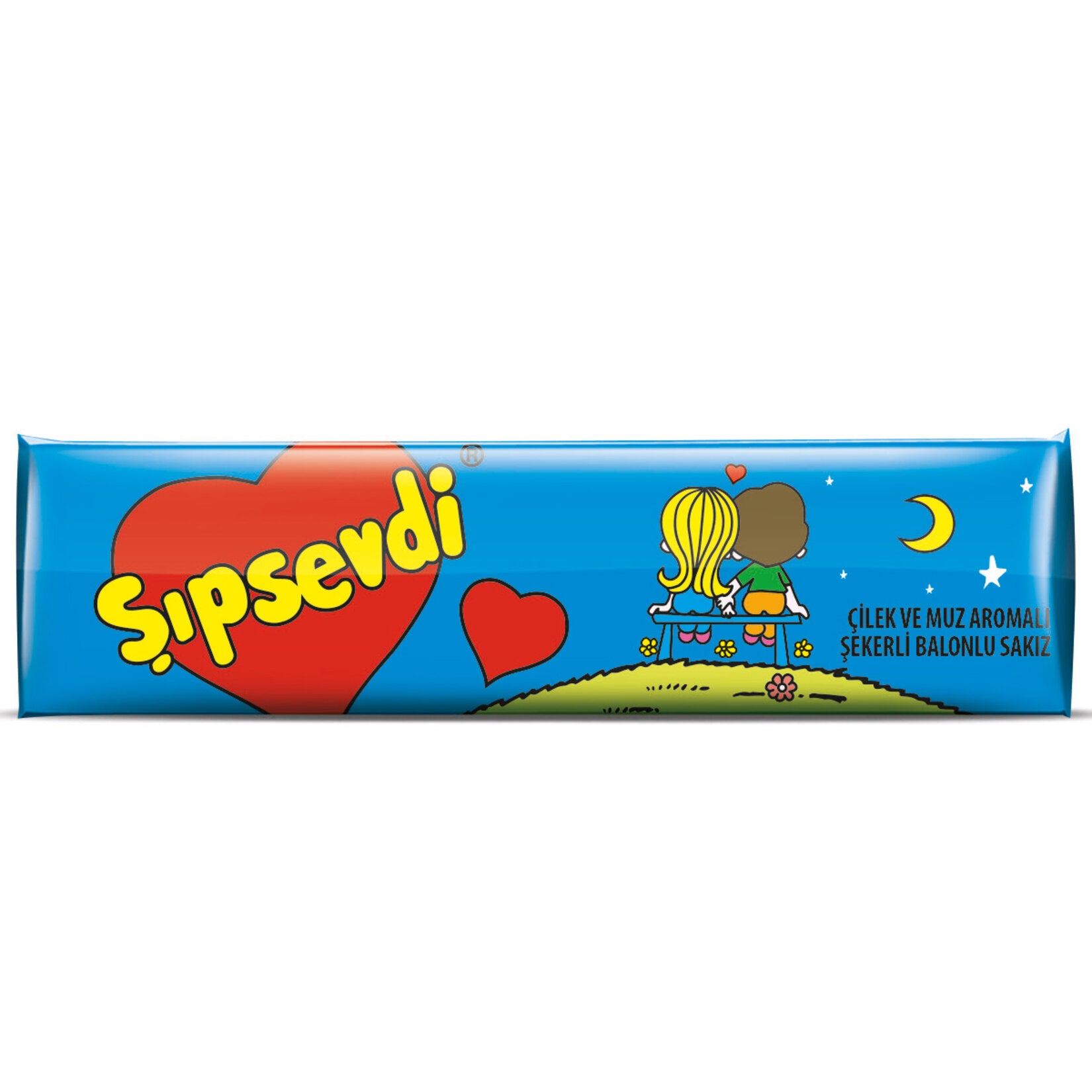 Bring a burst of fruity fun to your day with Sipsevdi Strawberry and Banana Flavored Chewing Gum.