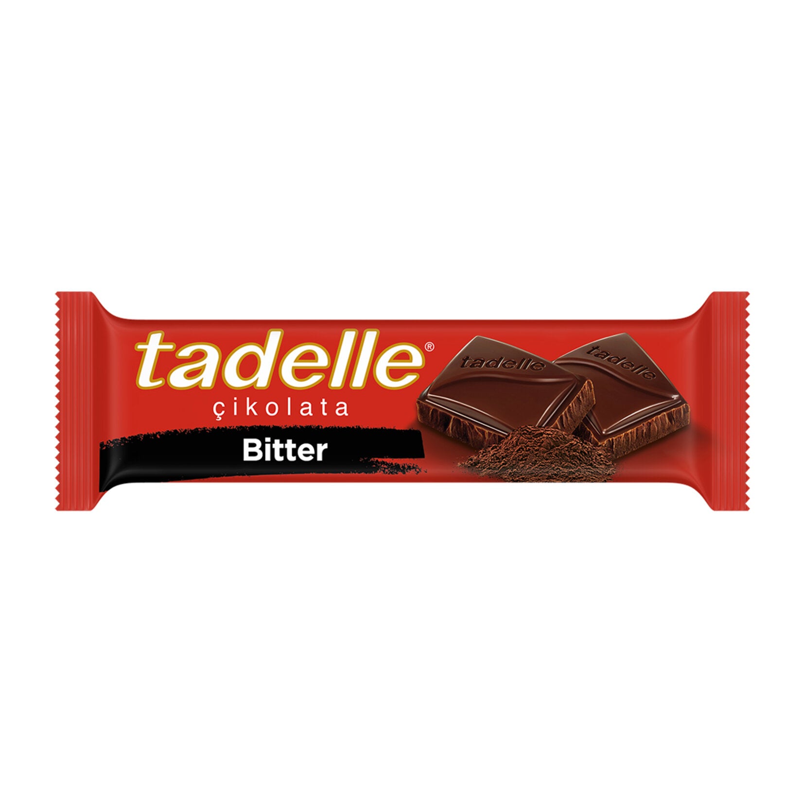 Tadelle Bitter Chocolate Bar delivers the bold, rich taste of premium dark chocolate straight from Türkiye.