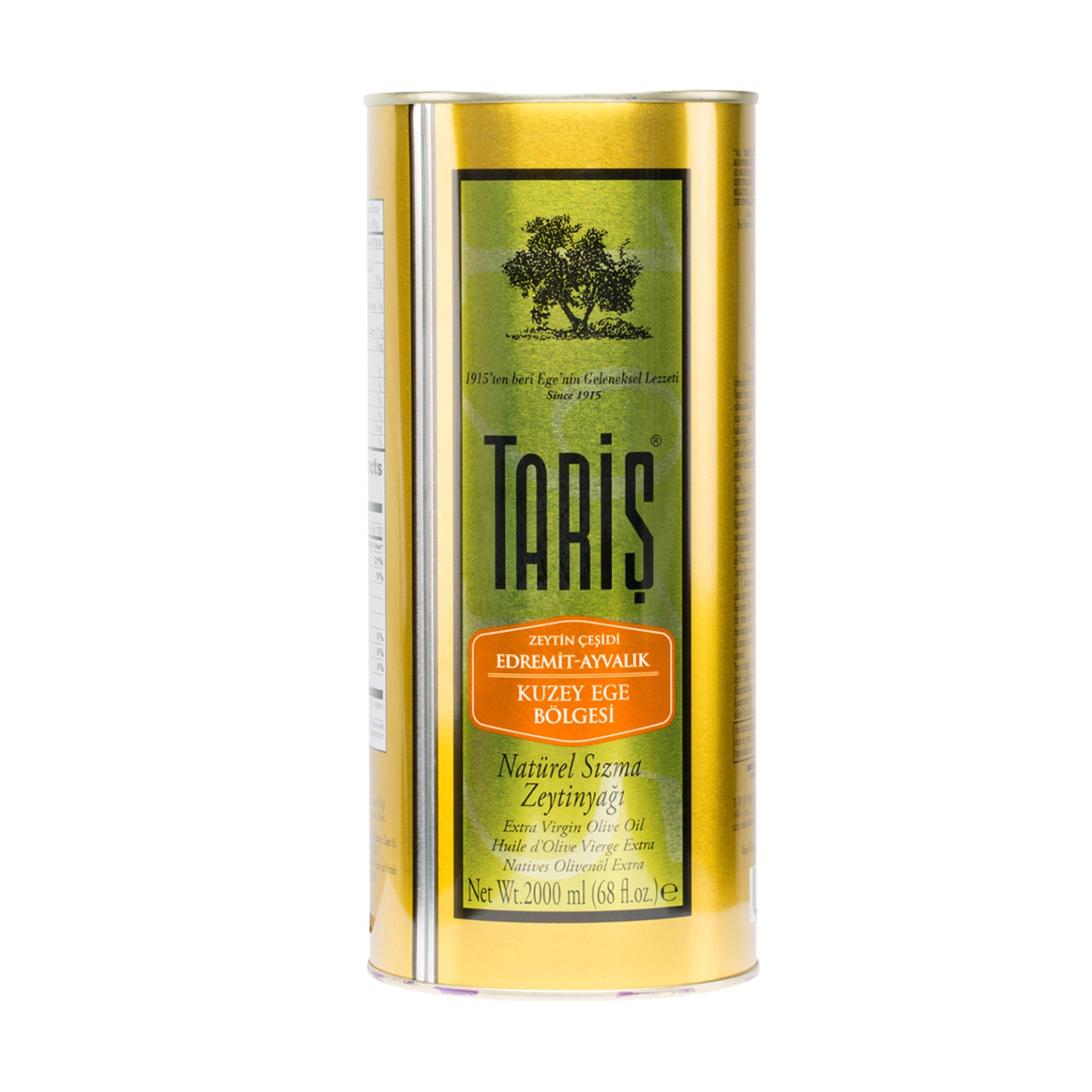 Experience the rich, smooth taste of Taris Kuzey Ege Extra Virgin Olive Oil, crafted from olives grown in the northern Aegean region of Türkiye.