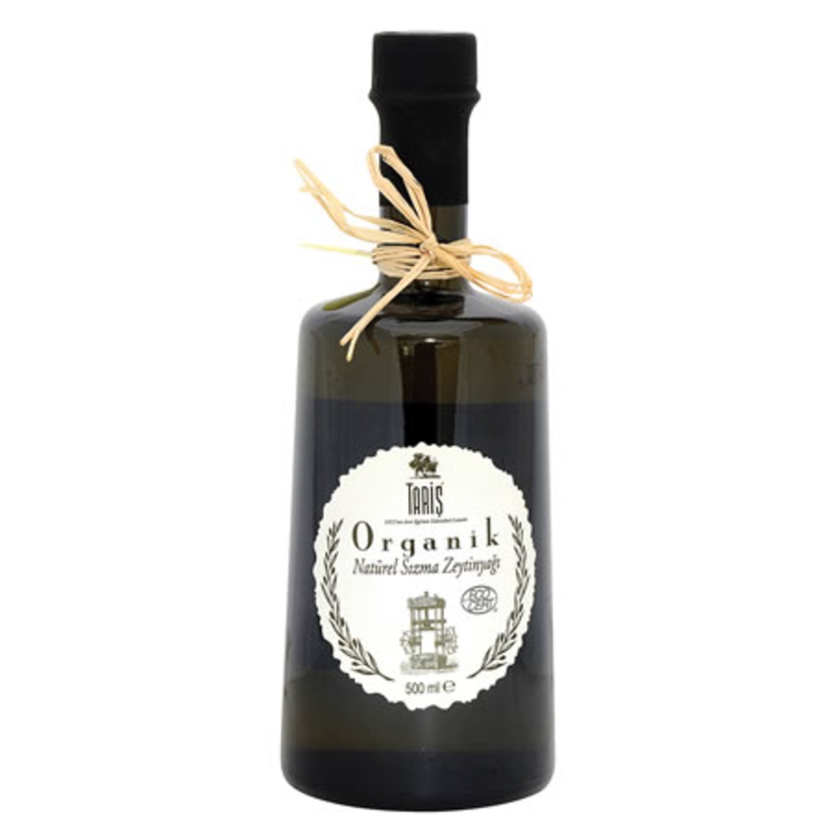 Taris Organic Extra Virgin Olive Oil brings the rich tradition of Aegean olive cultivation straight to your kitchen.