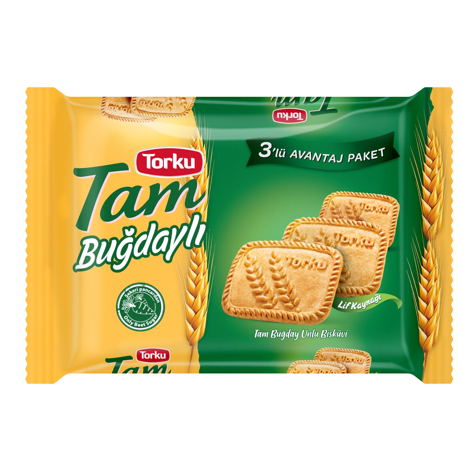 Torku Whole Wheat Biscuit offers a deliciously crunchy and satisfying snack made with 25% whole wheat flour.
