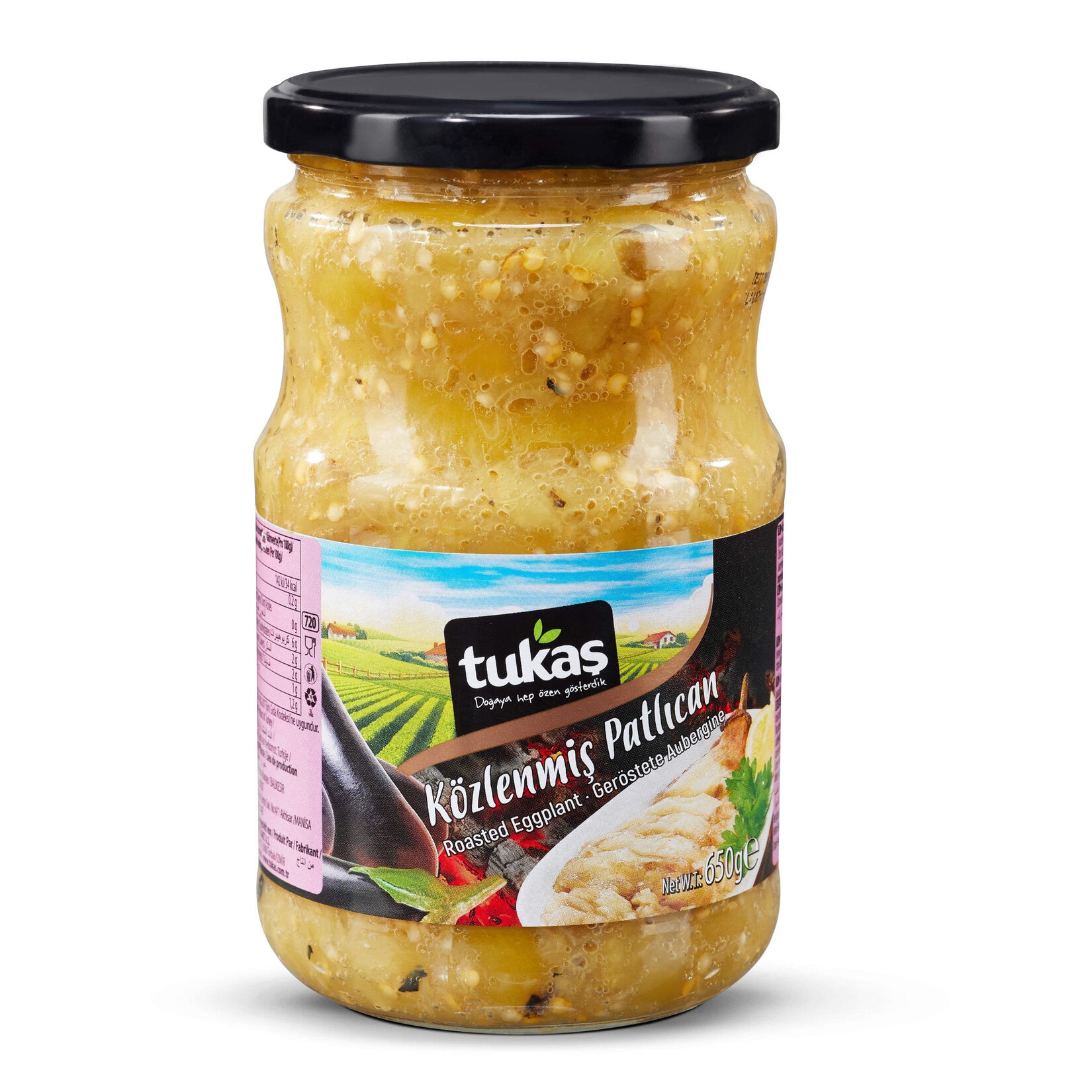 Tukaş Roasted Eggplant brings the rich, smoky flavor of traditional open-fire roasted eggplants straight to your kitchen.