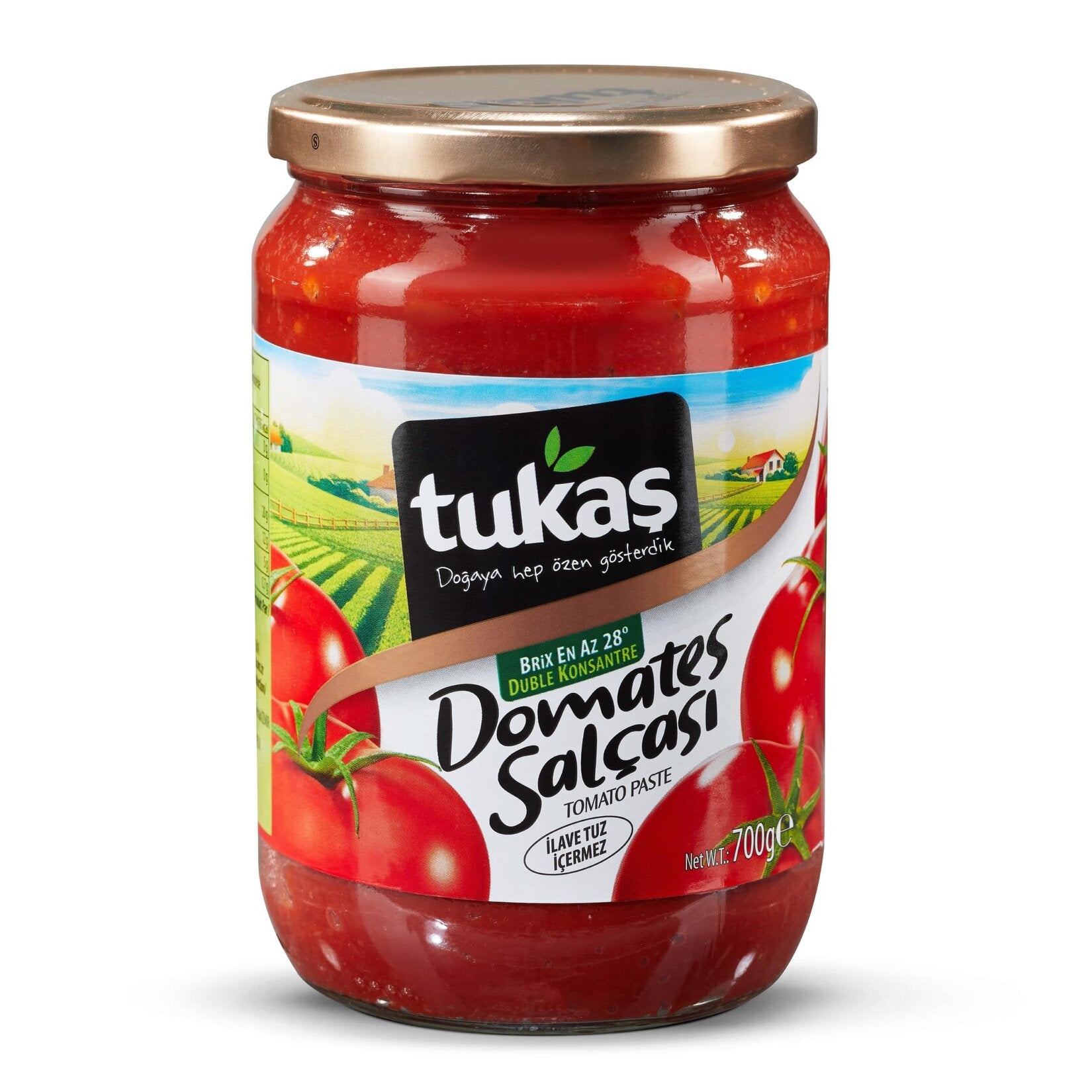 Tukas Tomato Paste brings the rich, concentrated flavor of sun-ripened tomatoes from Türkiye straight to your kitchen.