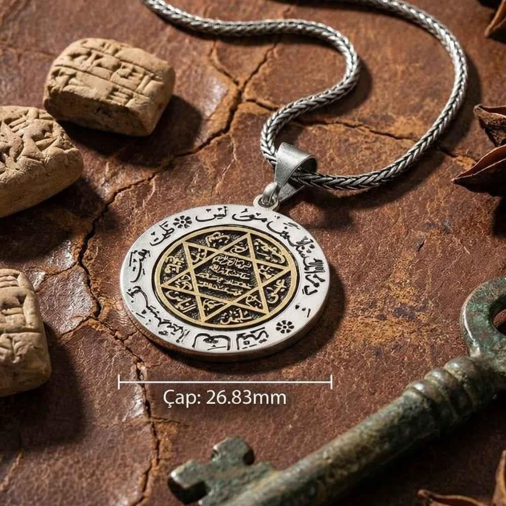 The Turkish Silver Necklace with Seal of Solomon Motif is a meaningful piece rooted in centuries of Anatolian symbolism.