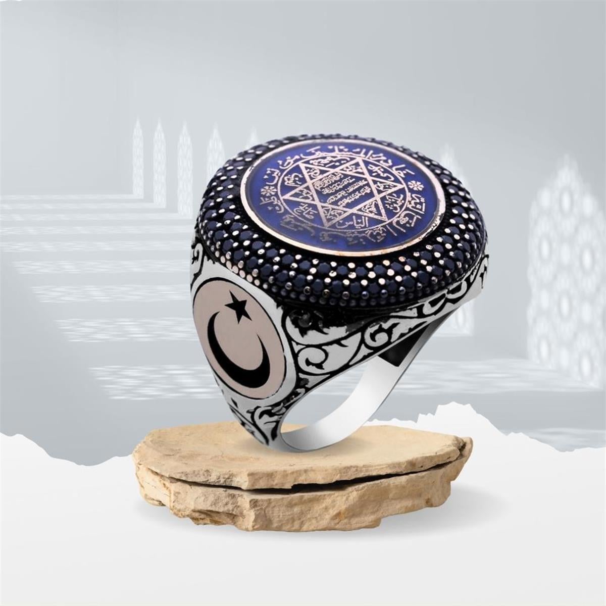Turkish Sterling Silver Ring with Seal of Solomon is a powerful expression of faith, history, and traditional craftsmanship.
