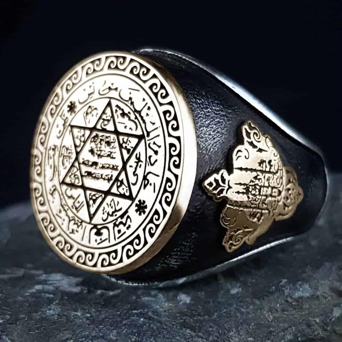 Rooted in centuries of Anatolian symbolism, this Turkish Sterling Silver Ring with Seal of Solomon reflects the depth of traditional craftsmanship and spiritual heritage.