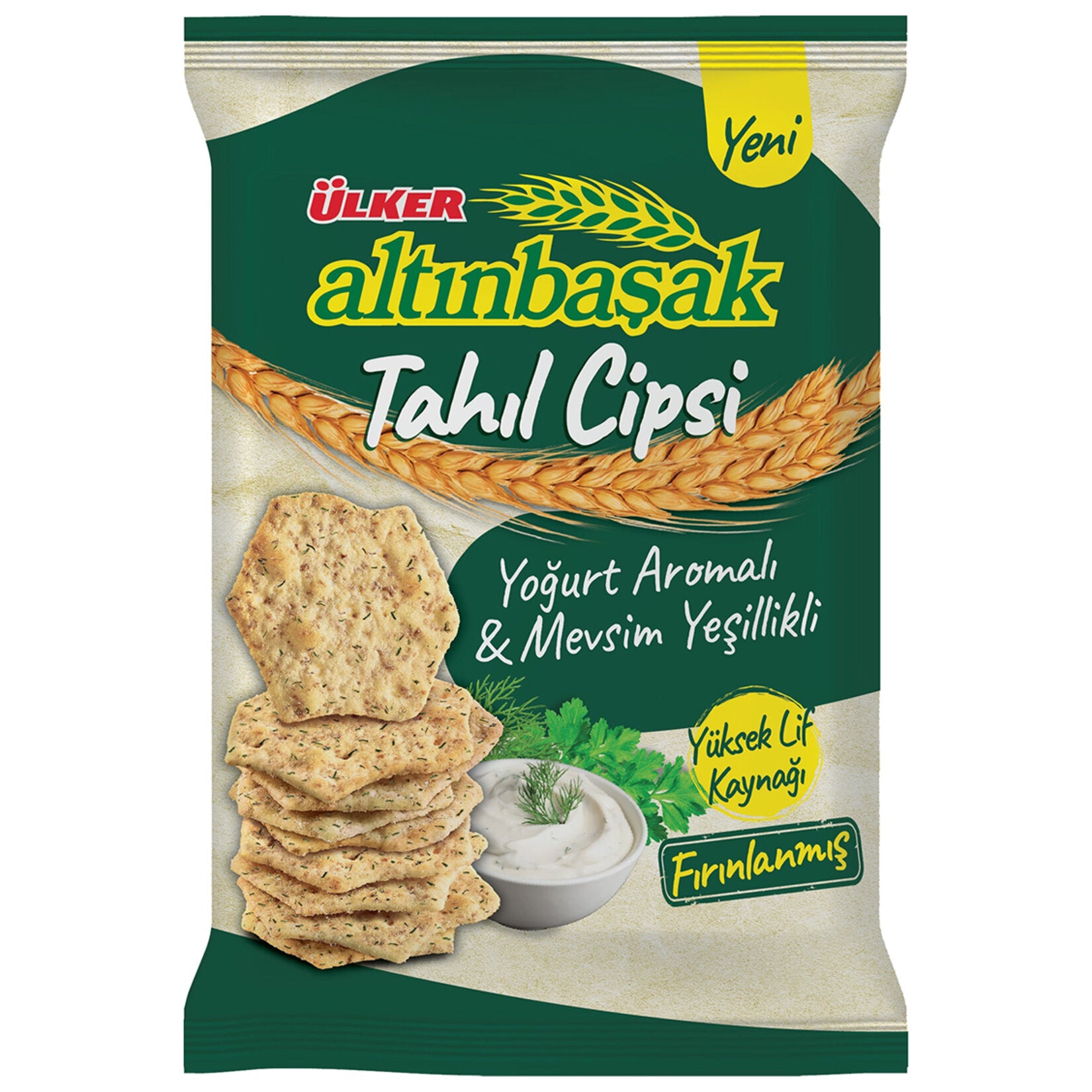 Ulker Altinbasak Grain Chips 50g front packaging