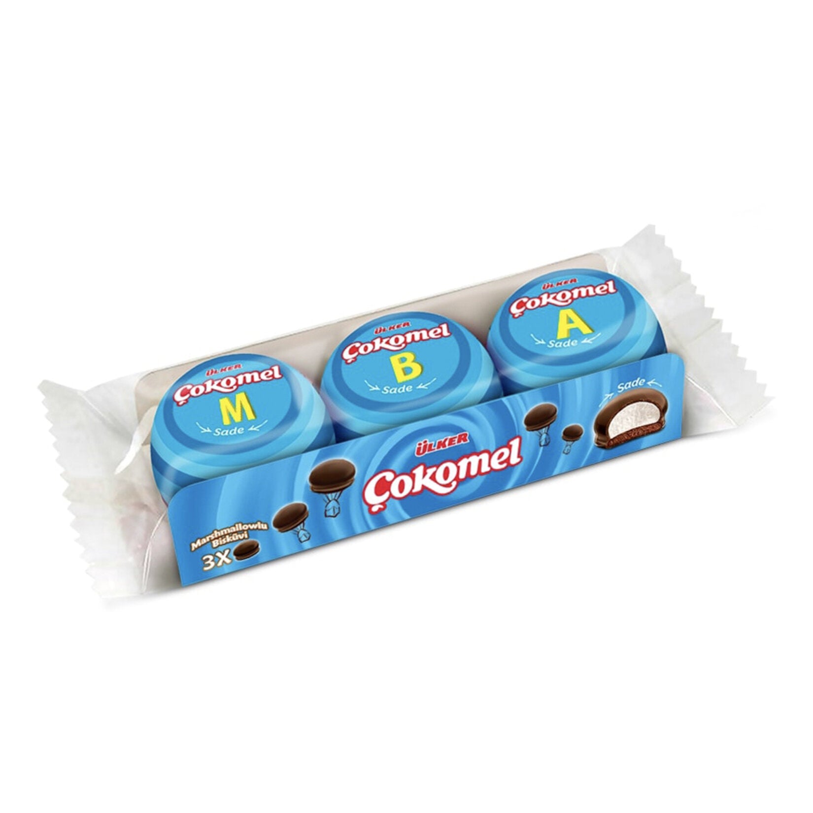 Ulker Cokomel Marshmallow Classic brings the nostalgic taste of Türkiye straight to your snack drawer.