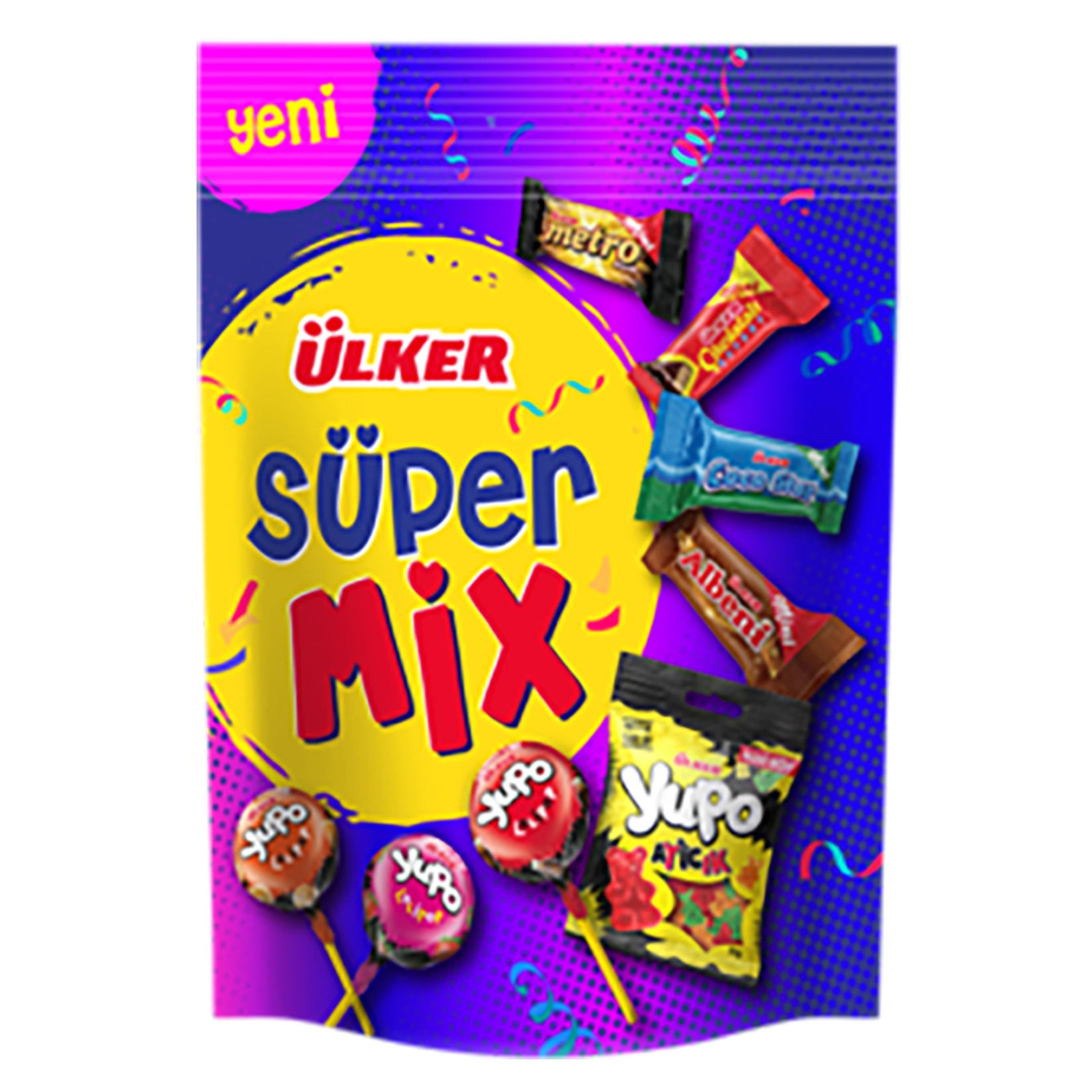 Enjoy a delicious variety of Türkiye’s favorite sweets with the Ulker Super Mix.