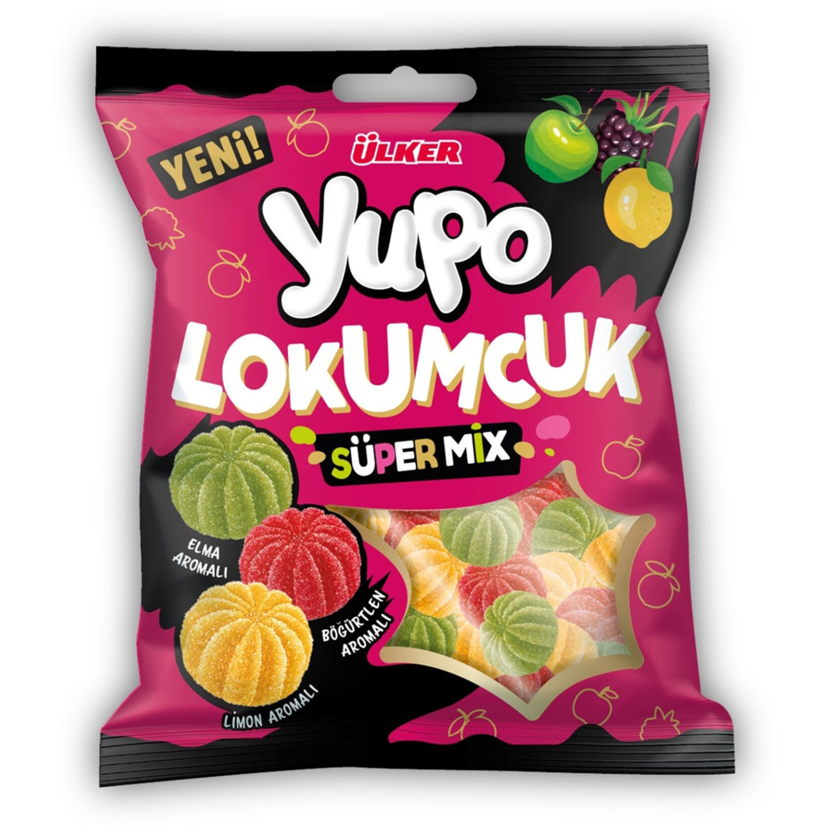 Discover the playful sweetness of Ulker Yupo Lokumcuk, a soft and chewy Turkish delight-inspired candy that brings a fun twist to traditional flavors.