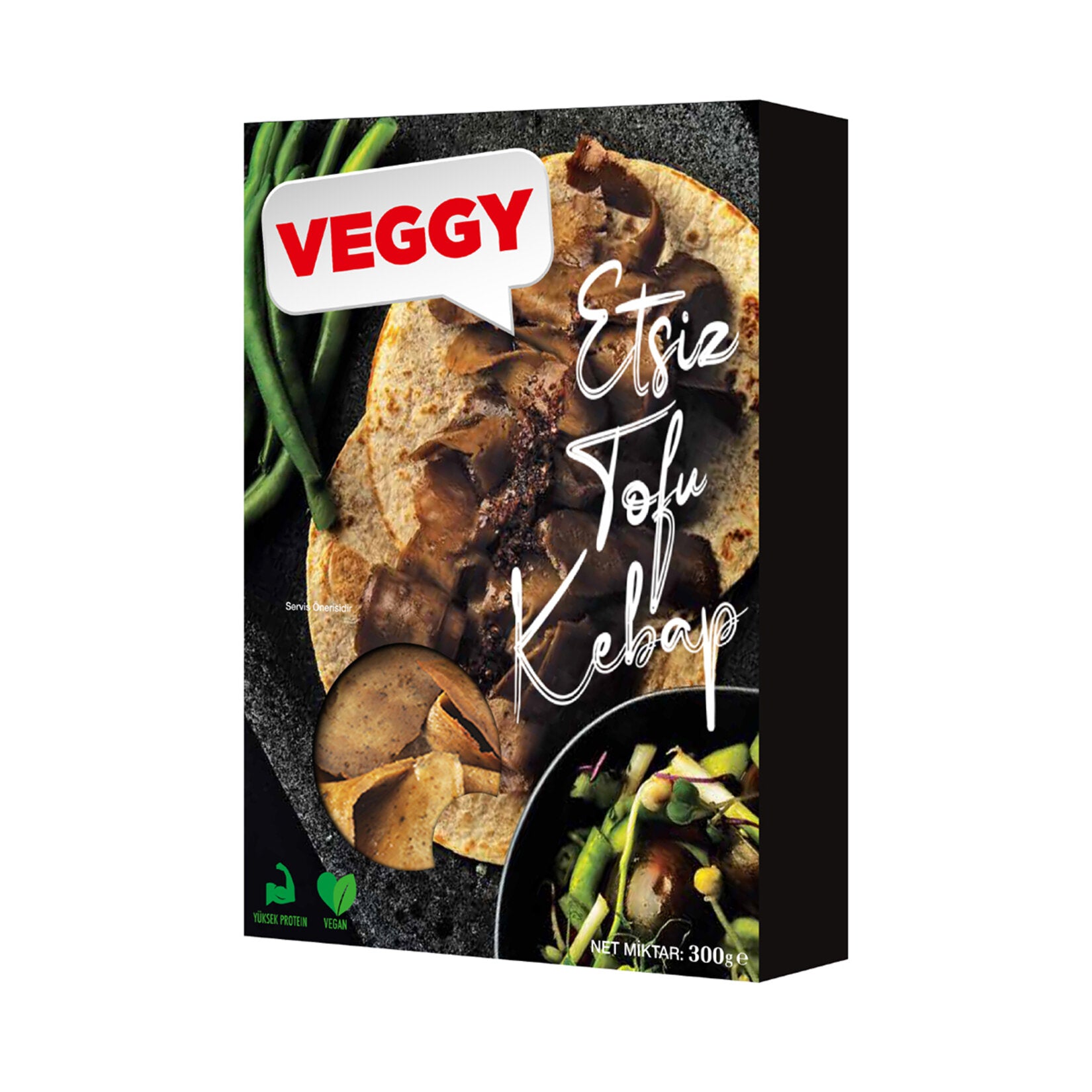 Enjoy a plant-based twist on a Turkish classic with Veggy Tofu Kebab.
