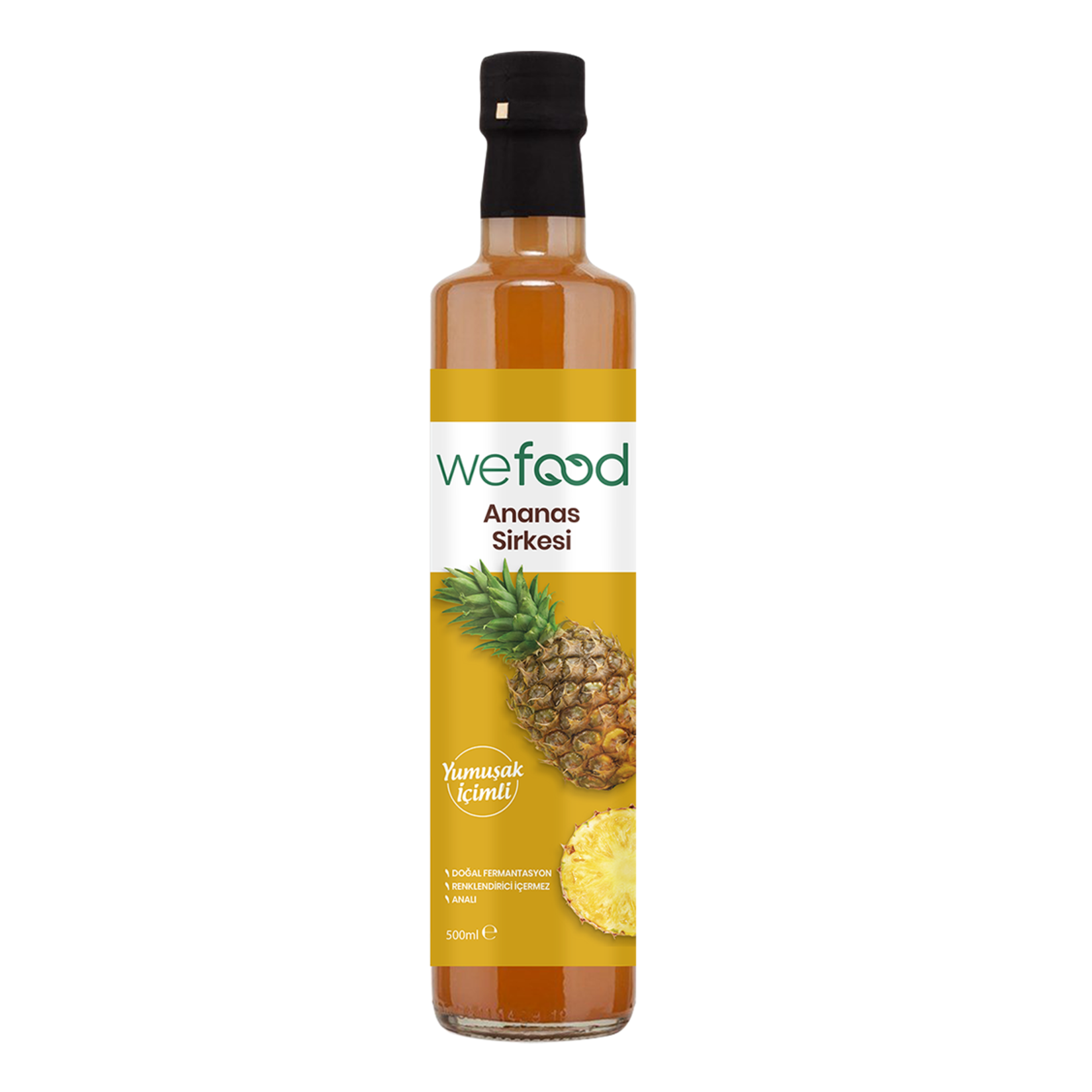 Wefood Pineapple Vinegar is a naturally crafted fruit vinegar made from carefully selected pineapples.