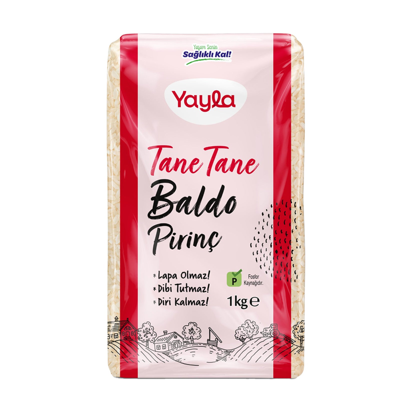 Discover the rich taste and premium quality of Yayla Baldo Rice, a staple in Turkish kitchens and a favorite for crafting delicious pilafs, stuffed vegetables, and more.