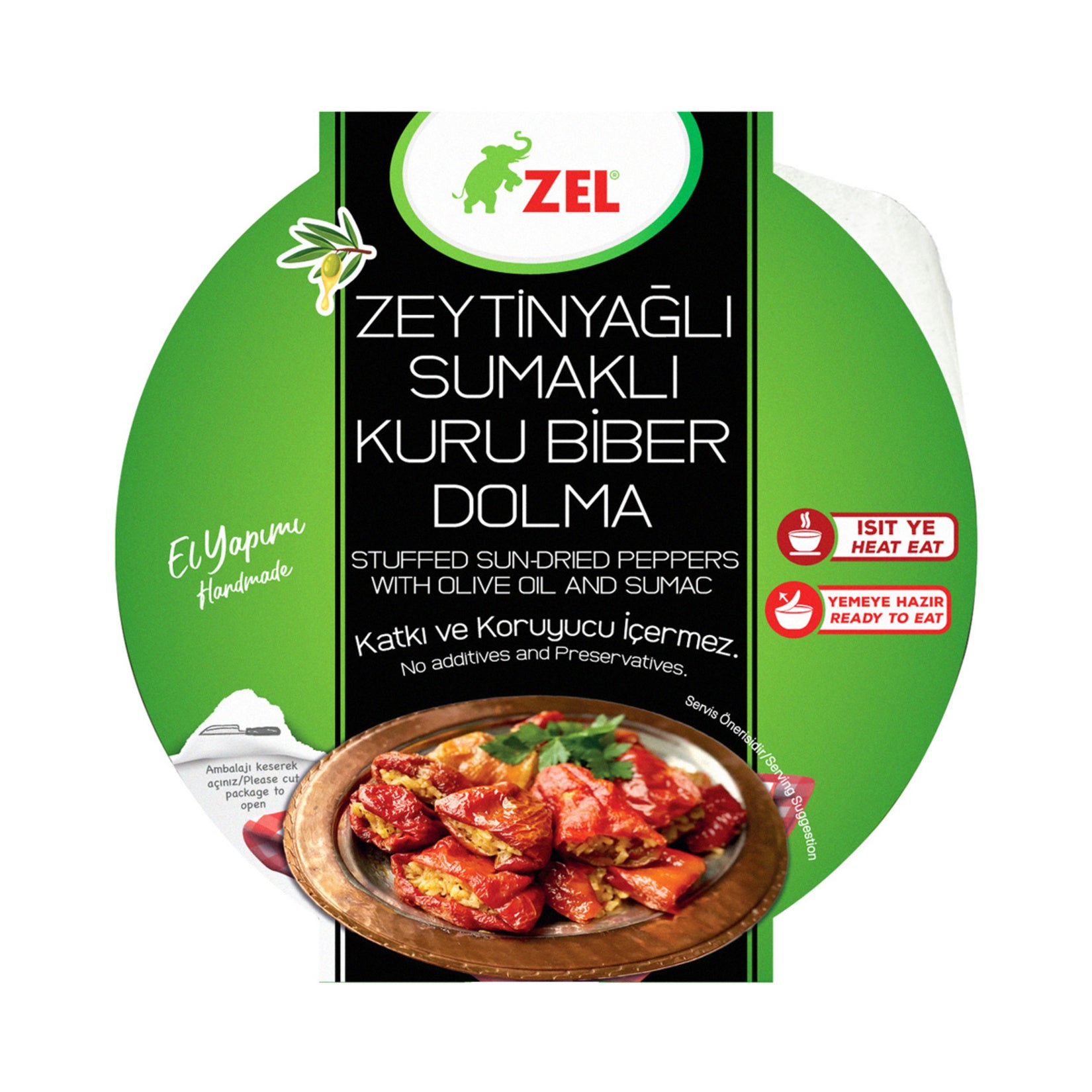 Zel Olive Oil Sumac Stuffed Dried Peppers 7.0 oz (200 g) – Turcamart