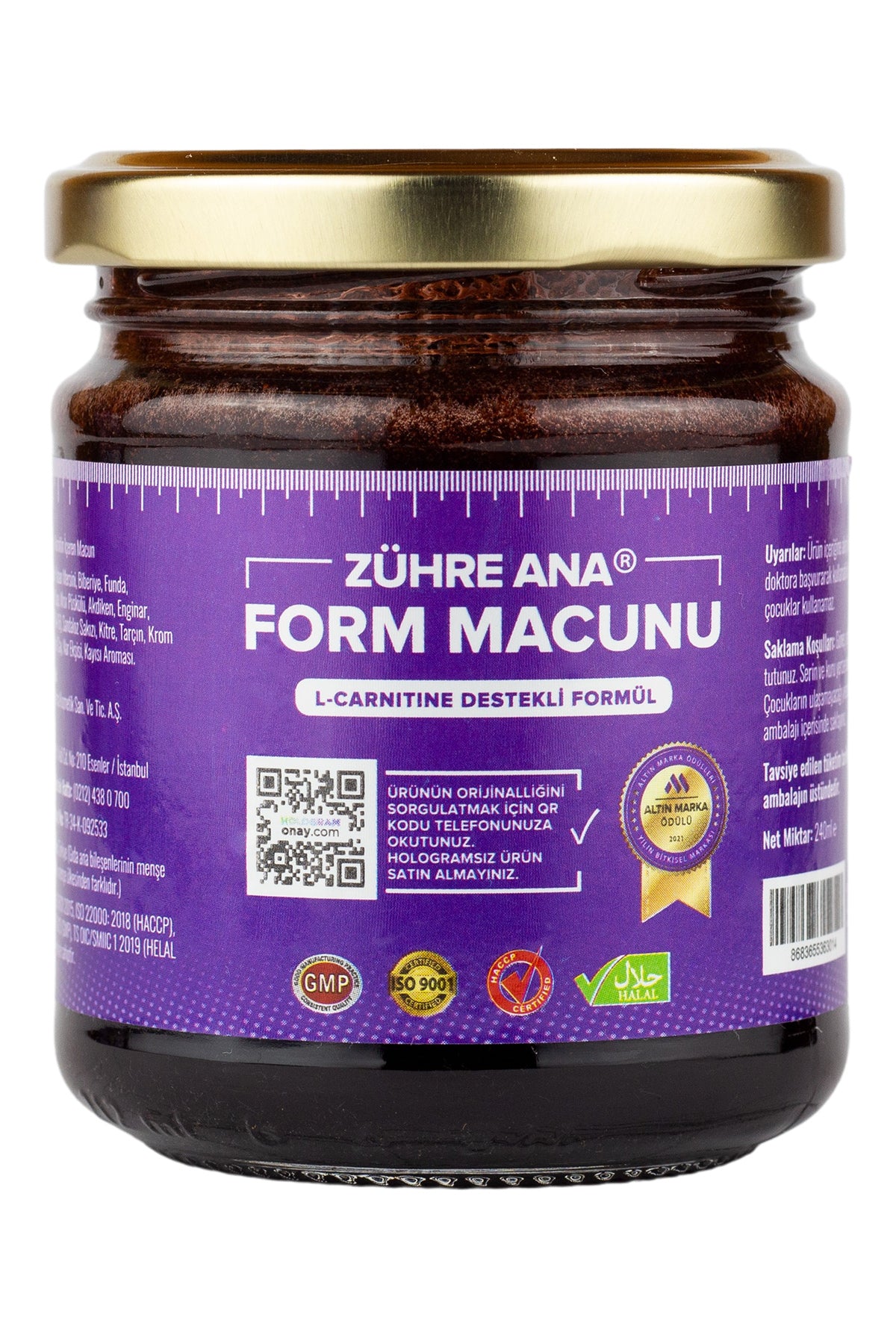 Zühre Ana L-Carnitine Form Paste is a traditional-style herbal paste formula enhanced with L-carnitine, designed for those looking to support their balanced nutrition routine.