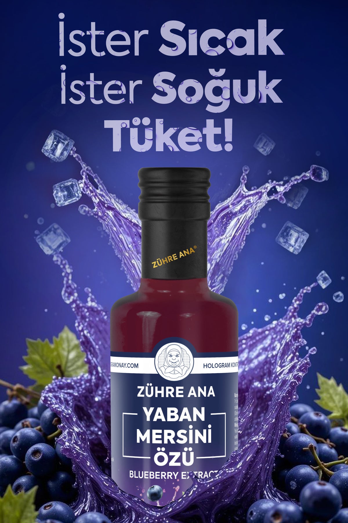 Zuhre Ana Wild Blueberry Concentrate brings the rich, tangy sweetness of carefully selected wild blueberries to your table in a versatile and flavorful form.