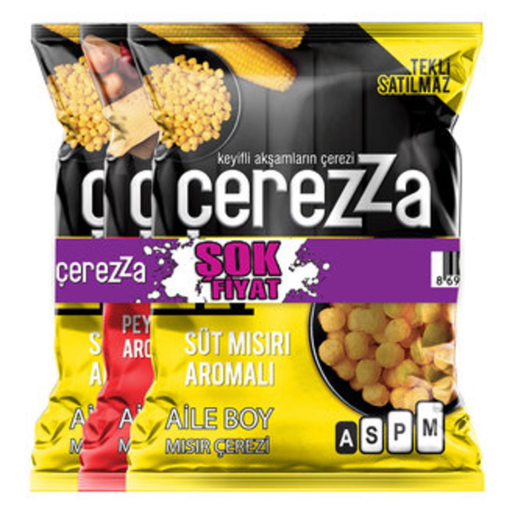 Cerezza Varieties Pack of 3 (multi package) 103 G