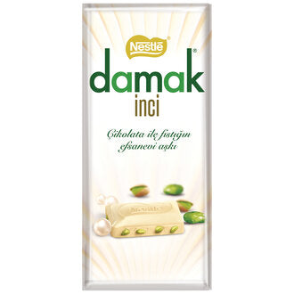 Nestle Damak İnci Antep fistikli Beyaz Cikolata 70 g