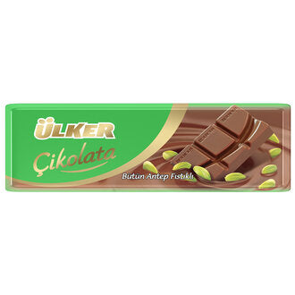 Ülker Bütün Antep Fıstıklı Sütlü Baton Çikolata 30G