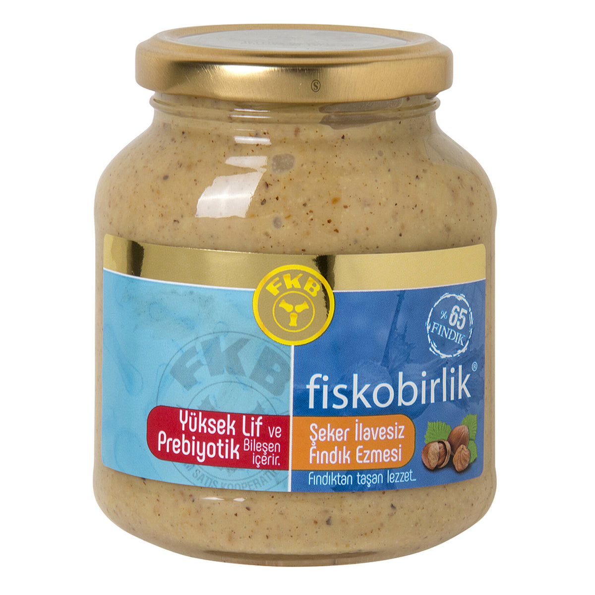 Fiskobirlik Hazelnut Spread Without Sugar 300 G