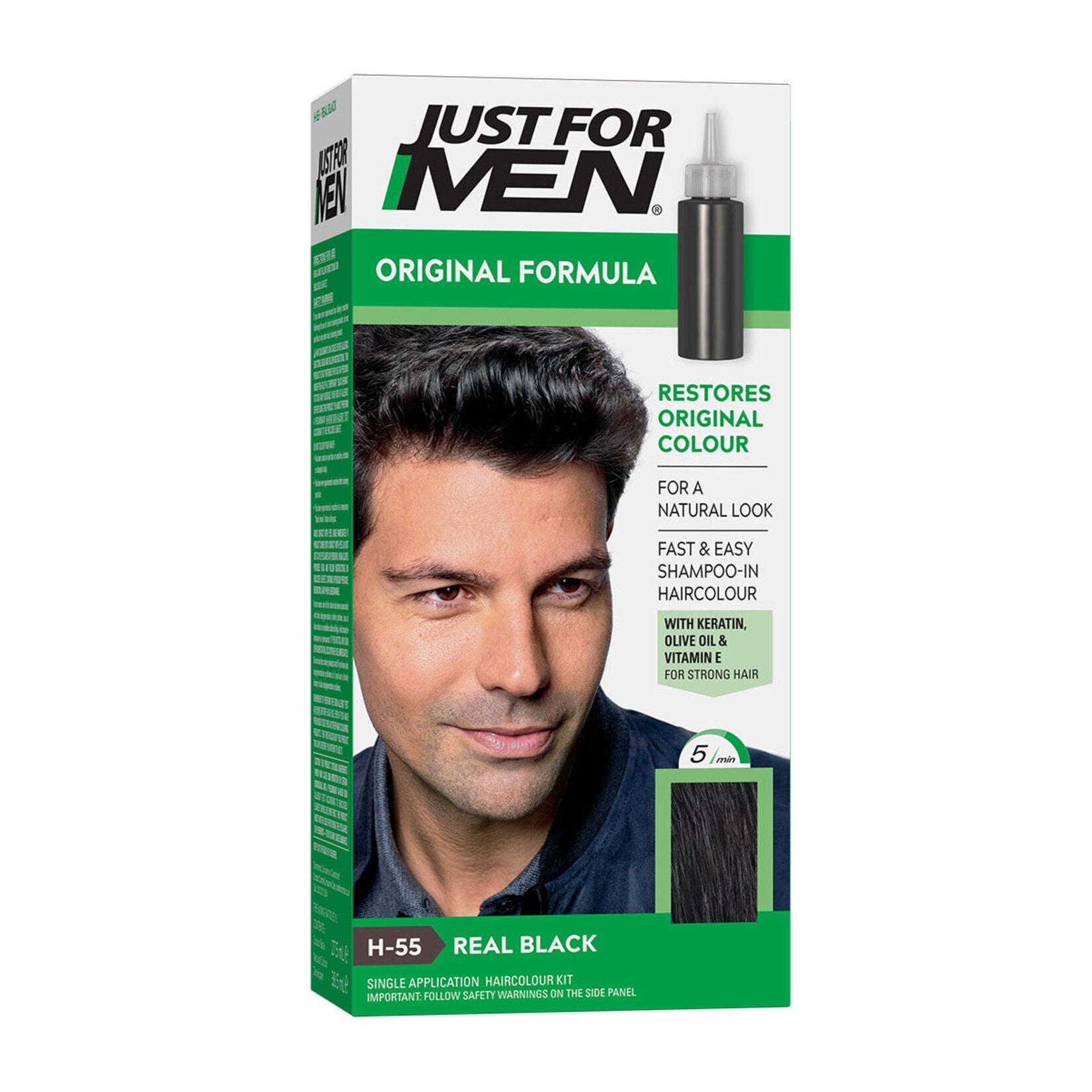 Just For Men Saç Boyası Siyah H-55