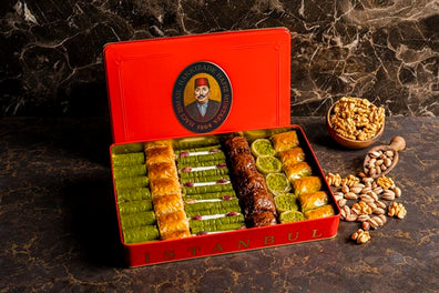 Premium Mix HM Baklava Large Metal Box