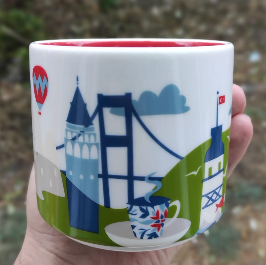 Starbucks Turkey Gift Mug 14 oz 414 ml