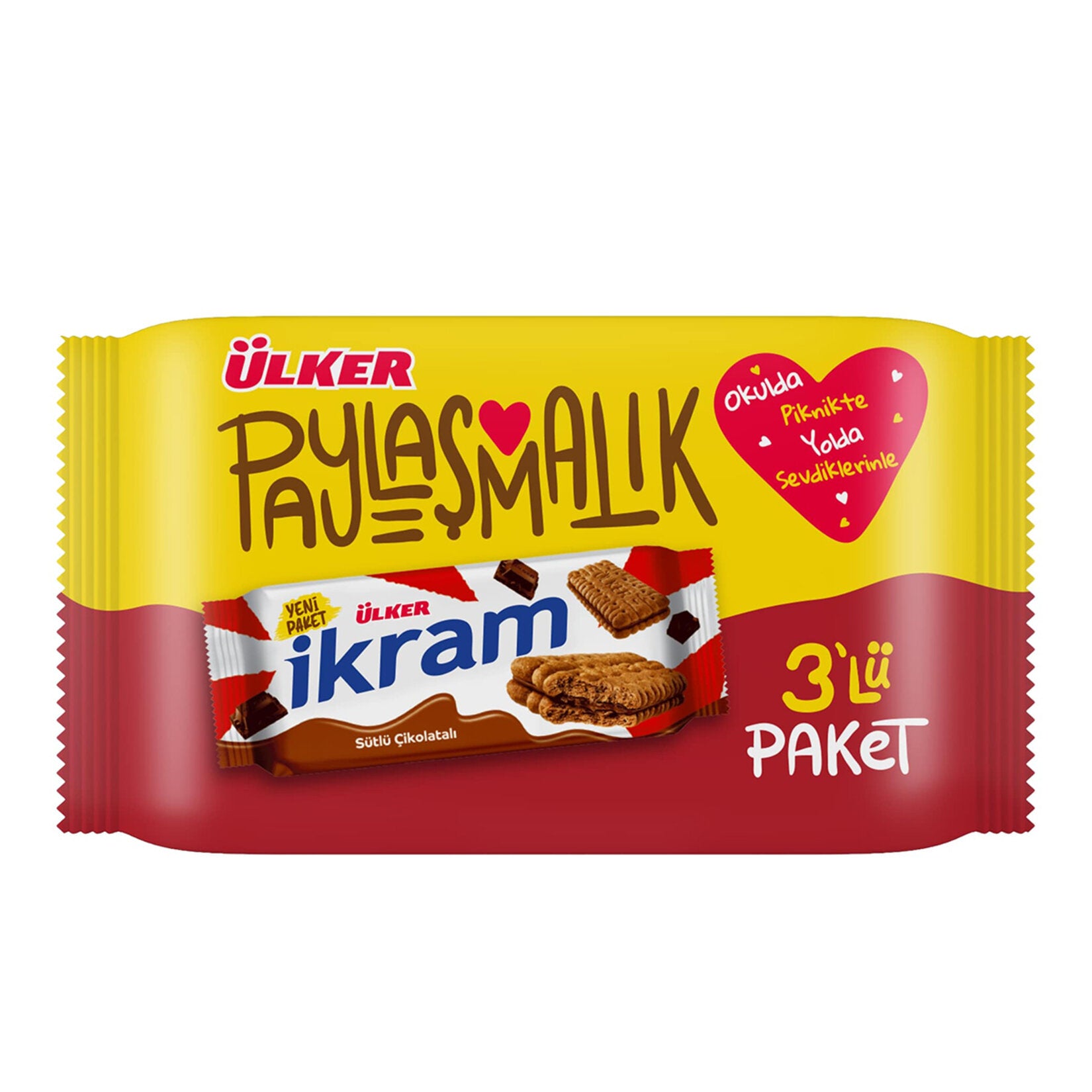 Ulker Ikram Kremalı Bisküvi Çikolata 252 G
