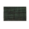 Authentic Turkish Vintage Green Hand Woven Rug