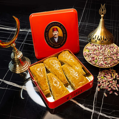 Carrot Slice Baklava Small Metal Box