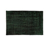 Dark Green Hand Woven Authentic Turkish Vintage Rug