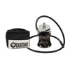 ODUMAN N2 Travel Black Stainless Steel Hookah Shisha with Travel Bag