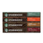 Starbucks Capsule Coffee Set, Colombia, Sumatra, House and Pike Place