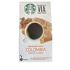 Starbucks Via Instant Colombia Medium Roast Coffee 12 packs