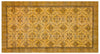 Vintage Yellow Handwoven Old Carpet, Turkish Rug, Bohemian Style Rug