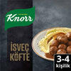 Knorr Meal Kit Swedish Style Meatball Mix with Gravy Sauce 5.3 oz (İsveç Usulü Gravy Soslu Köfte Harcı 150 G)