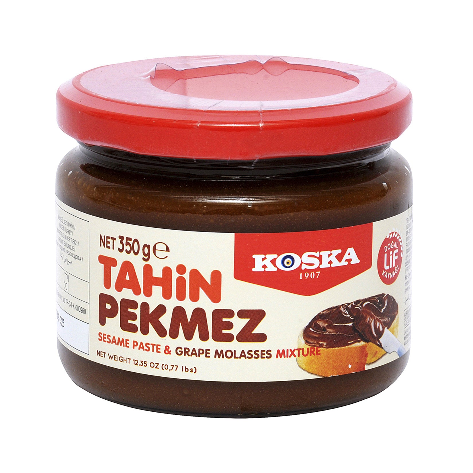 Discover the rich, authentic taste of Koska Tahin Pekmez Mix, a traditional blend of 60% tahini and 