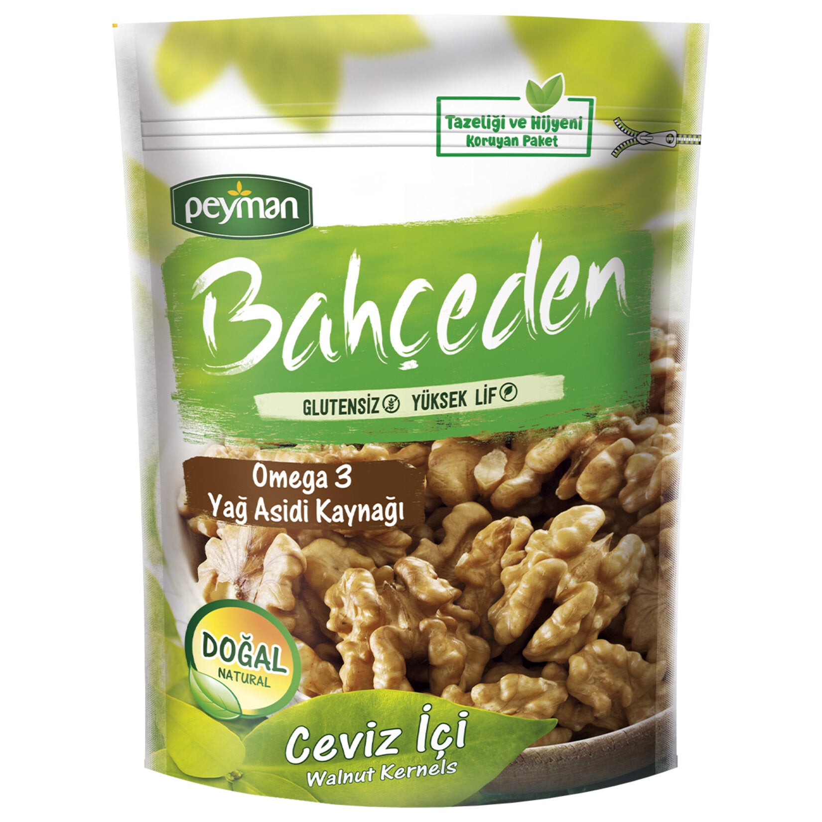 Bahceden Walnut Halves bring the rich, earthy taste of premium-quality walnuts directly from Türkiye