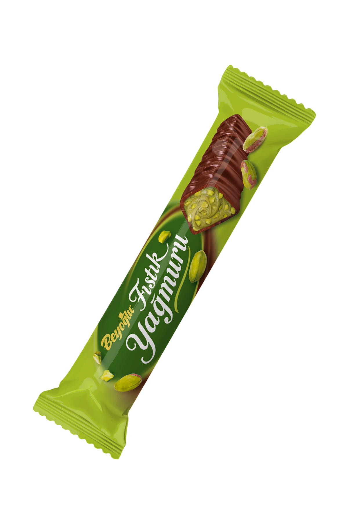 Beyoğlu Pistachio Rain Milk Chocolate 1.2 oz (35 g)