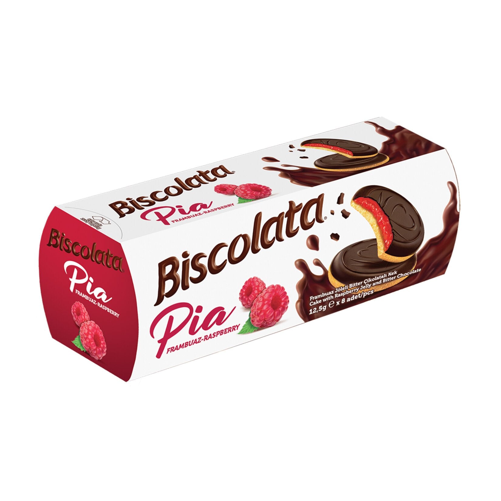 Biscolata Pia Cake with Raspberry 3.53 oz  (100 g)