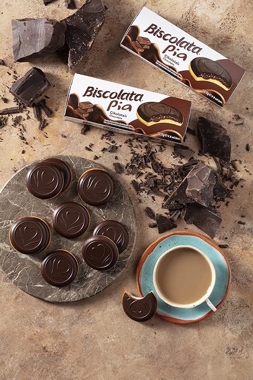 Biscolata Pia Chocolate 3.53 oz  (100 g)