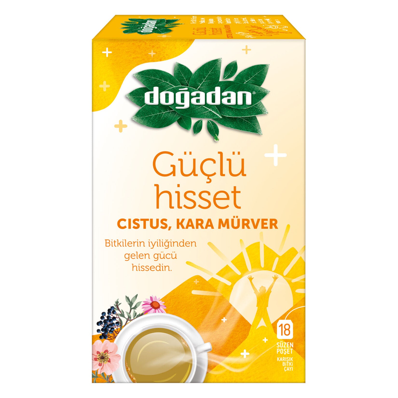 Doğadan Strong Feel Mixed Herbal Tea 18 Pack 36 G