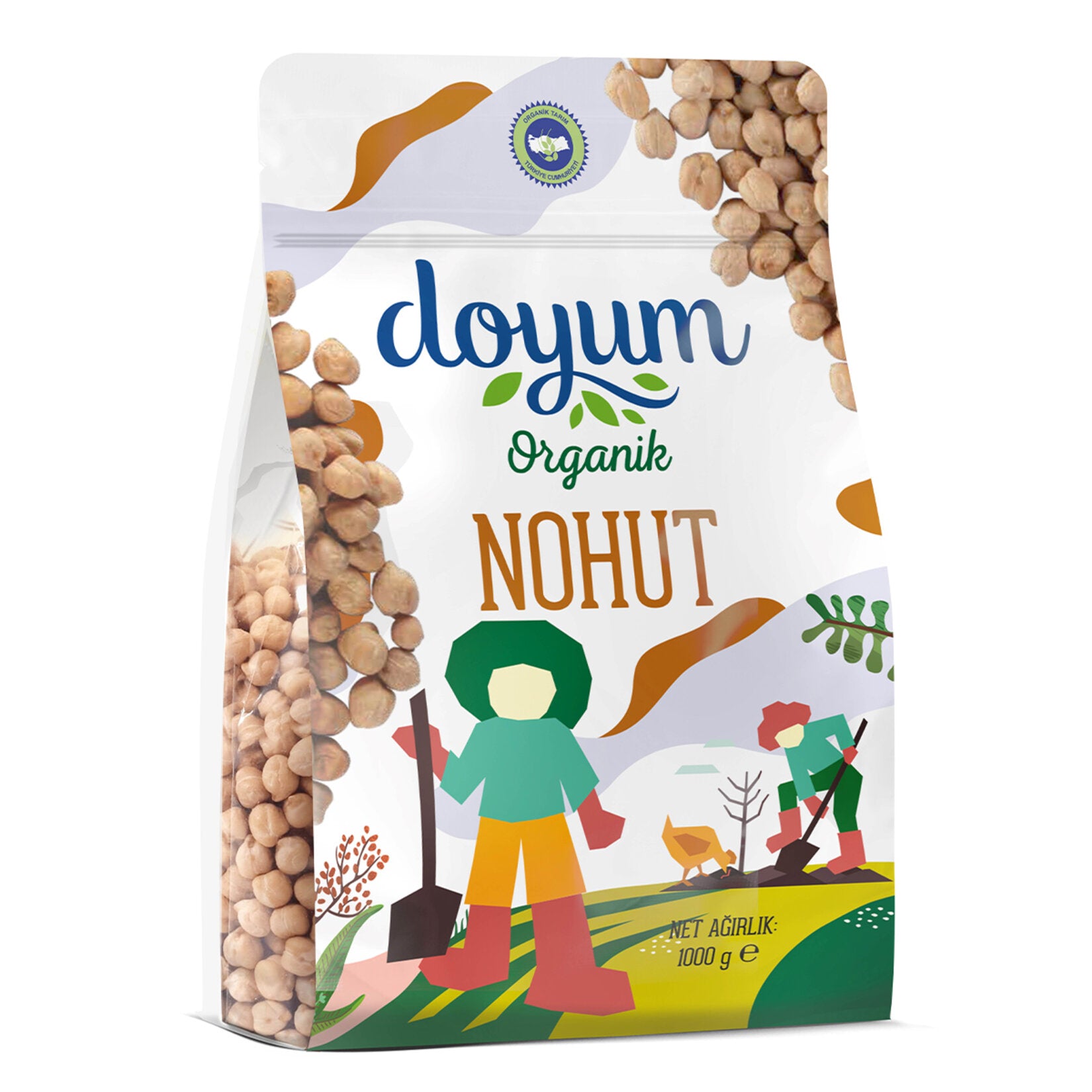 Enjoy the rich, nutty flavor of Doyum Organic Chickpeas, a pantry essential for healthy, protein-pac