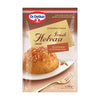 Dr Oetker Semolina Halva Plain 360 grams dessert mix packaging with a dessert image on a white background