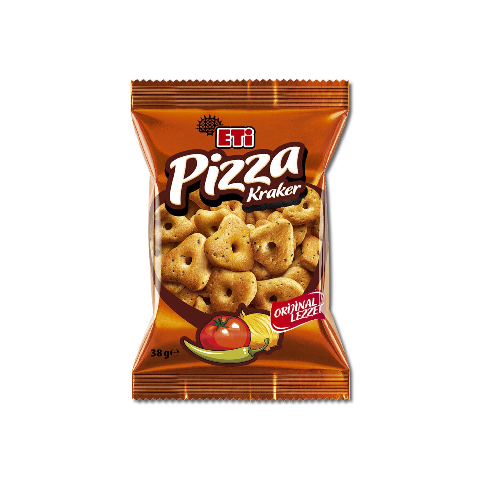 Bring the bold flavors of Türkiye to your snack time with Eti Pizza Kraker. These crispy crackers ar