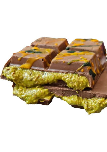 Gulluoglu Kunefe Chocolate (Güllüoğlu Künefe Çikolata - Dubai Çikolatası) 7.1 oz (200 G)