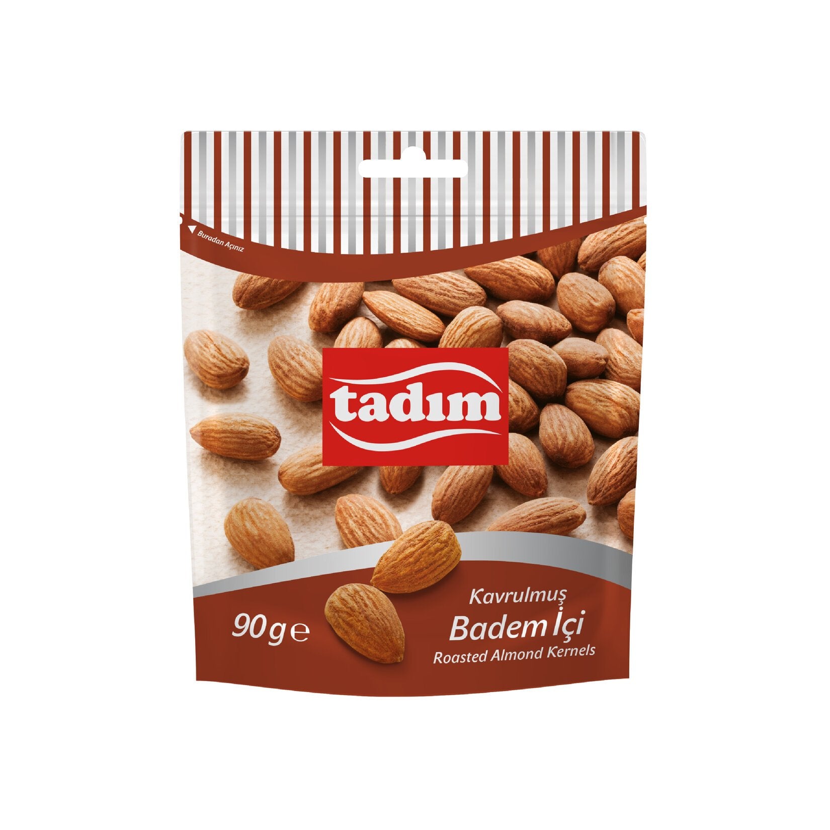 Tadım Almond Kernels (Tadım Kavrulmuş Badem İçi) 90 G