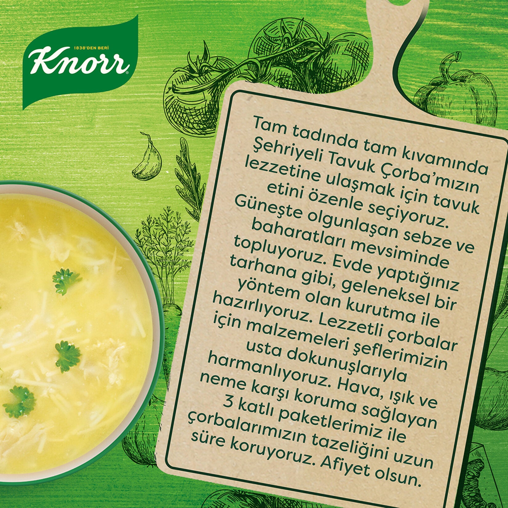 Knorr Instant Soup Noodle Chicken for 4 People 51 G