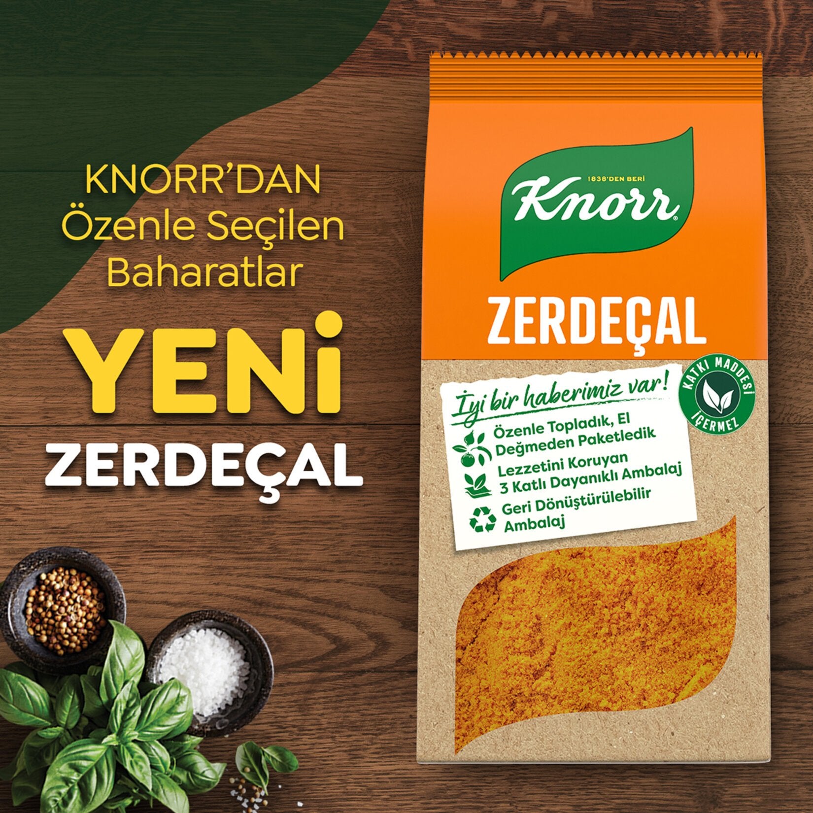 Knorr Turmeric (Zerdeçal) 2.1 oz (60 G)