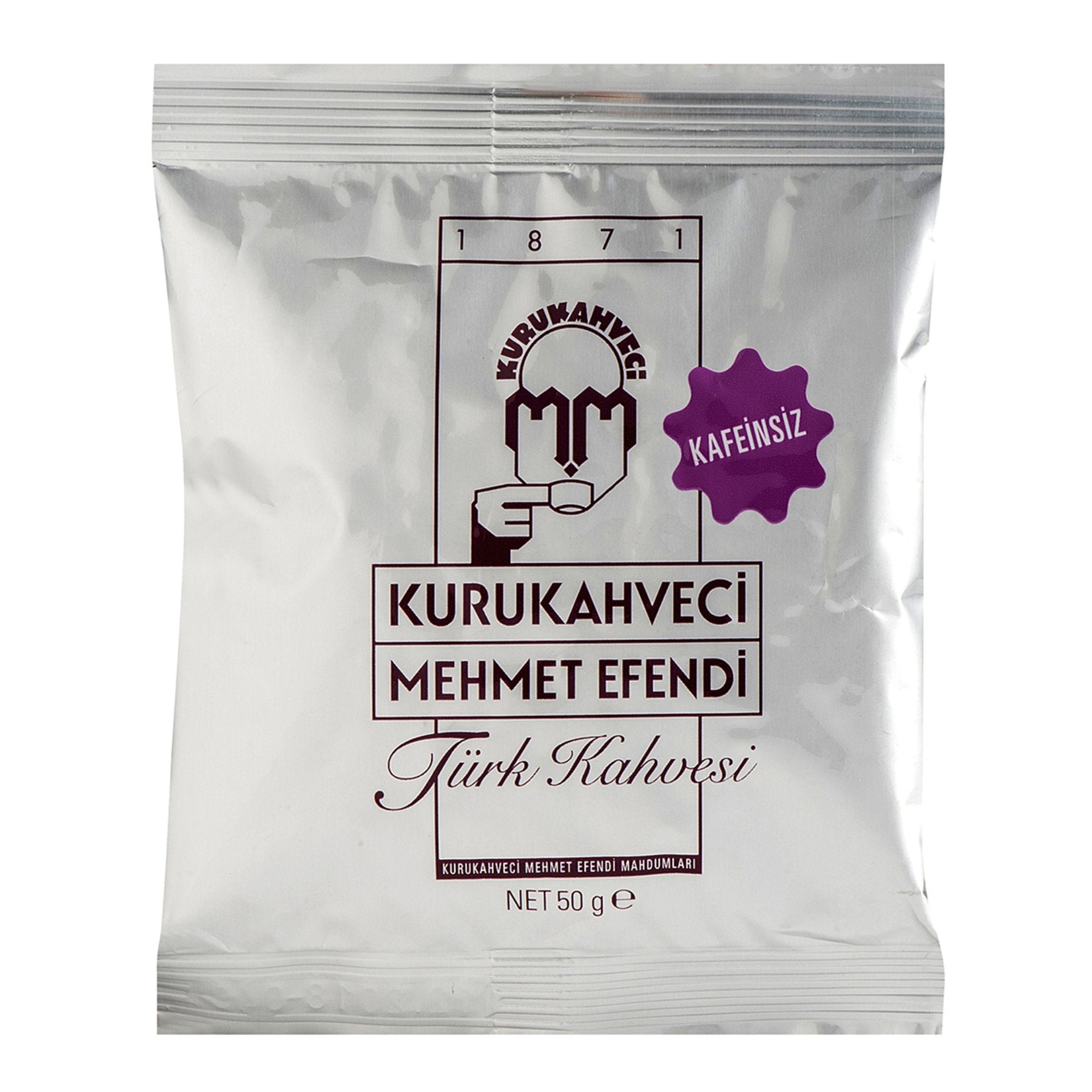 Kurukahveci Mehmet Efendi Decaf Caffeine-free Turkish Coffee 50 G